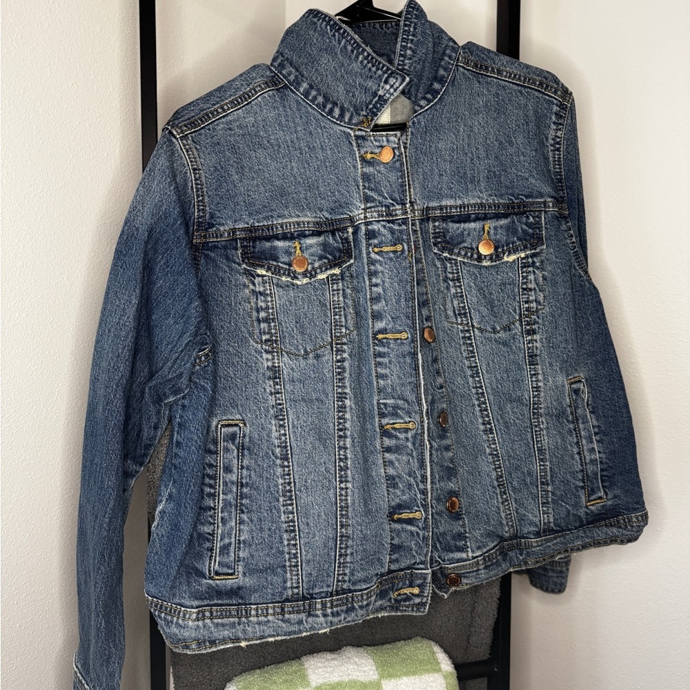 Universal Thread Blue Denim Jacket - image 2